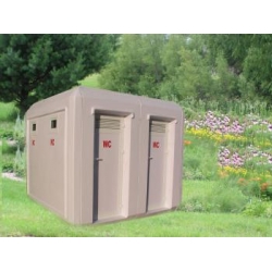 270x270 Portatif Mobil Tuvalet - Banyo Kabini ( WC + Duş )